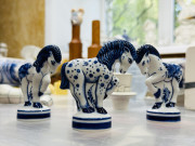 Гжельский завод представил новинку, графин «Конь в пальто» выйдет к Новому году