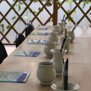 Экскурсия и мастер-класс по гжельской росписи кобальтом!